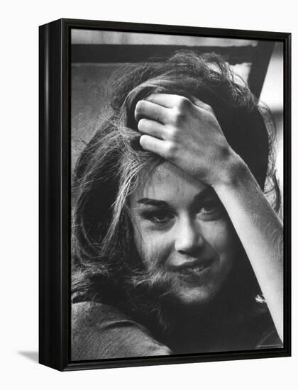 Jane Fonda-Gjon Mili-Framed Premier Image Canvas