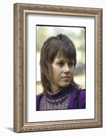 Jane Fonda-Bill Ray-Framed Photographic Print