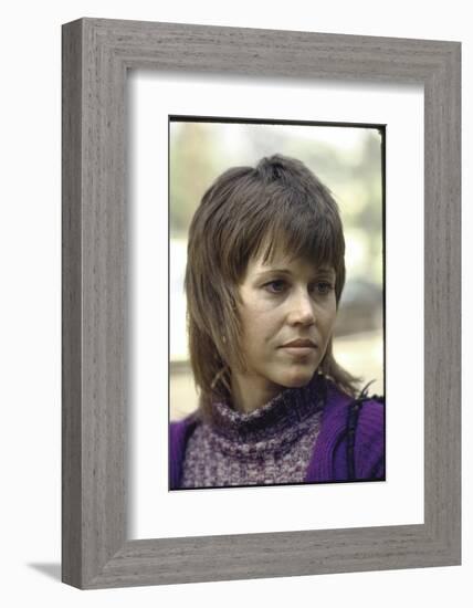 Jane Fonda-Bill Ray-Framed Photographic Print