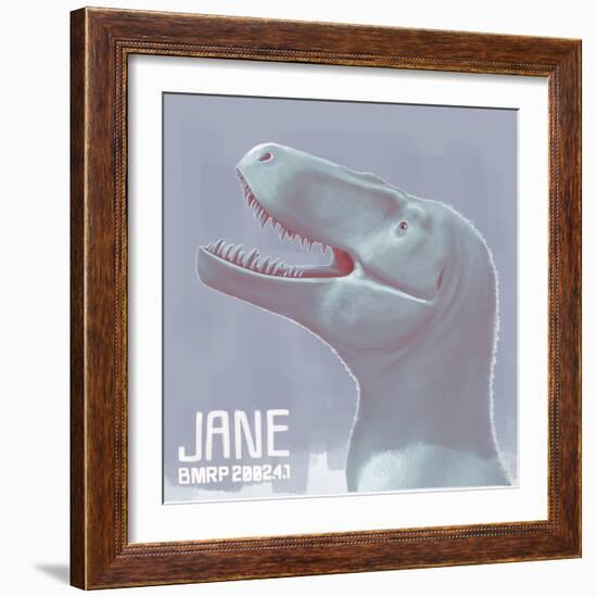 Jane Is a Fossil Specimen of Small Tyrannosaurid Dinosaur-Stocktrek Images-Framed Art Print