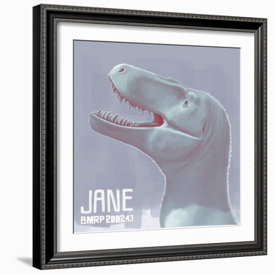 Jane Is a Fossil Specimen of Small Tyrannosaurid Dinosaur-Stocktrek Images-Framed Art Print