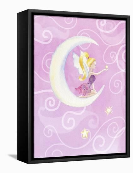 Jane Moon Fairy-Green Girl-Framed Premier Image Canvas