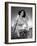 Jane Russell. "The Outlaw" 1943, Directed by Howard Hughes-null-Framed Photographic Print