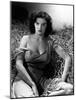 Jane Russell. "The Outlaw" 1943, Directed by Howard Hughes-null-Mounted Photographic Print