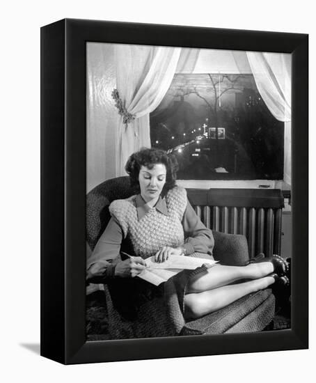 Jane Russell-null-Framed Stretched Canvas