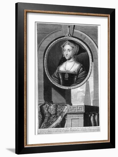 Jane Seymour, Queen Consort of England and Third Wife of Henry VIII-Cornelis Vermeulen-Framed Giclee Print