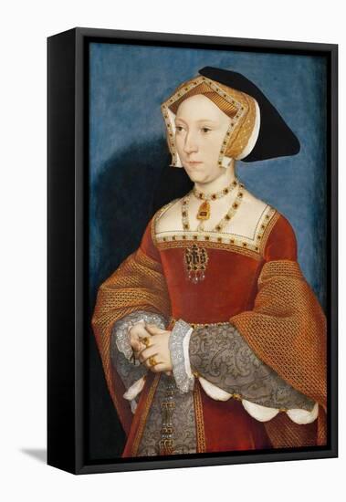 Jane Seymour, Queen of England-Hans Holbein the Younger-Framed Premier Image Canvas