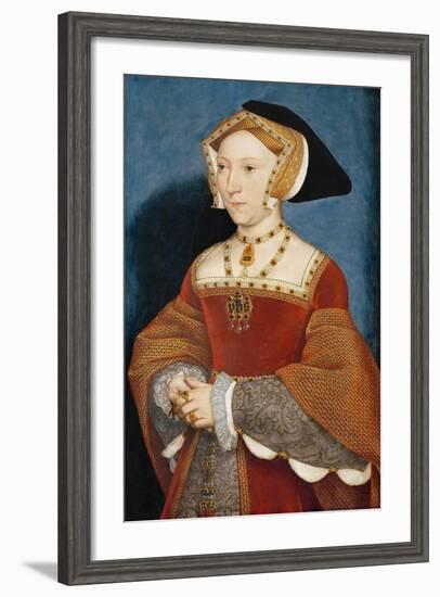 Jane Seymour, Queen of England-Hans Holbein the Younger-Framed Giclee Print