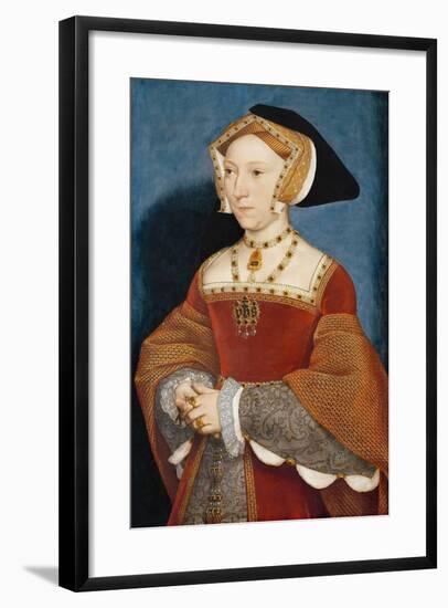 Jane Seymour, Queen of England-Hans Holbein the Younger-Framed Giclee Print