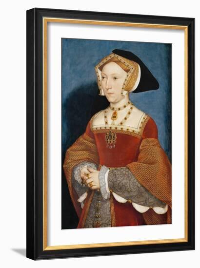 Jane Seymour, Queen of England-Hans Holbein the Younger-Framed Giclee Print