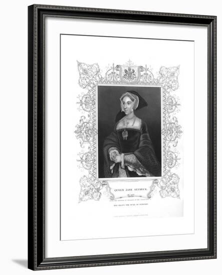 Jane Seymour, Third Wife of Henry VIII, C1536, (19th Century)-Hans Holbein the Younger-Framed Giclee Print