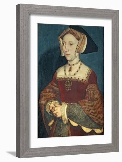 Jane Seymour-Hans Holbein the Younger-Framed Giclee Print