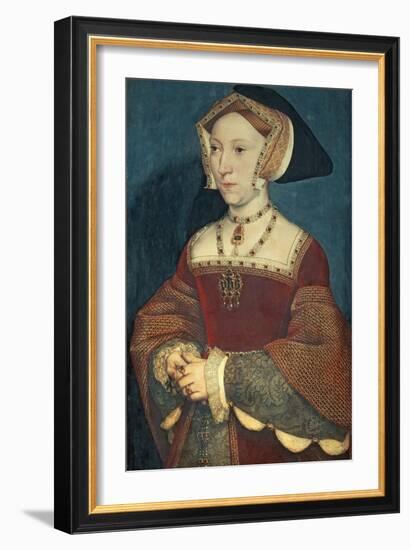 Jane Seymour-Hans Holbein the Younger-Framed Giclee Print