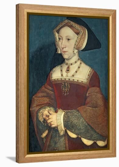 Jane Seymour-Hans Holbein the Younger-Framed Premier Image Canvas