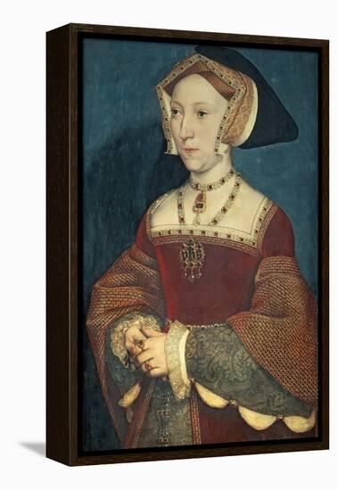 Jane Seymour-Hans Holbein the Younger-Framed Premier Image Canvas