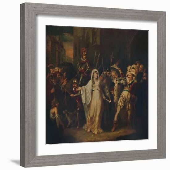 'Jane Shore', 18th century, (1935)-William Hamilton-Framed Giclee Print