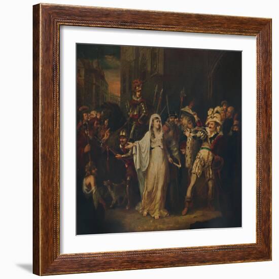 'Jane Shore', 18th century, (1935)-William Hamilton-Framed Giclee Print