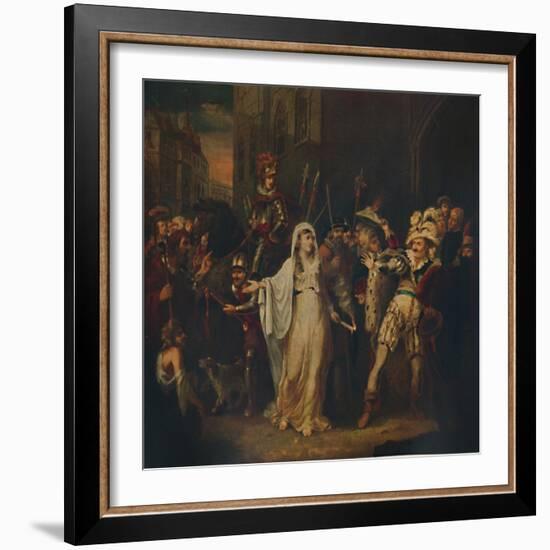 'Jane Shore', 18th century, (1935)-William Hamilton-Framed Giclee Print