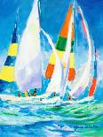 Come Sail Away-Jane Slivka-Framed Stretched Canvas