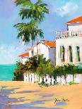Caribbean Palm Trees-Jane Slivka-Art Print
