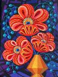 Flower pattern, 2020, (oil on canvas)-Jane Tattersfield-Giclee Print