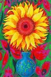 Flower pattern, 2020, (oil on canvas)-Jane Tattersfield-Giclee Print