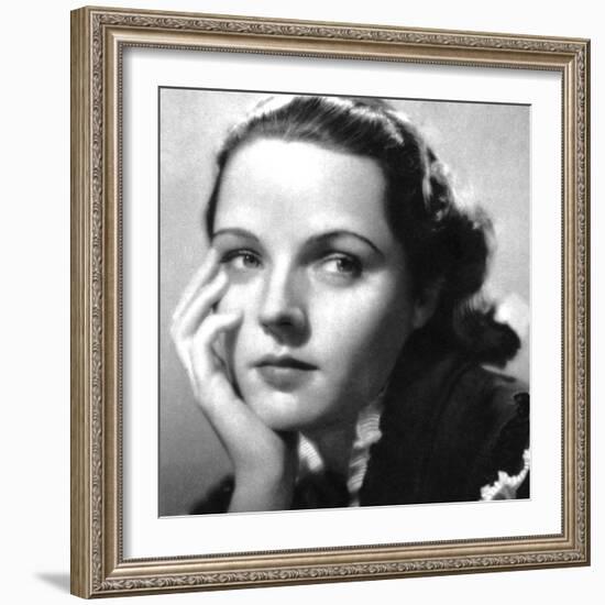 Jane Wyatt, American Actress, 1934-1935-null-Framed Photographic Print