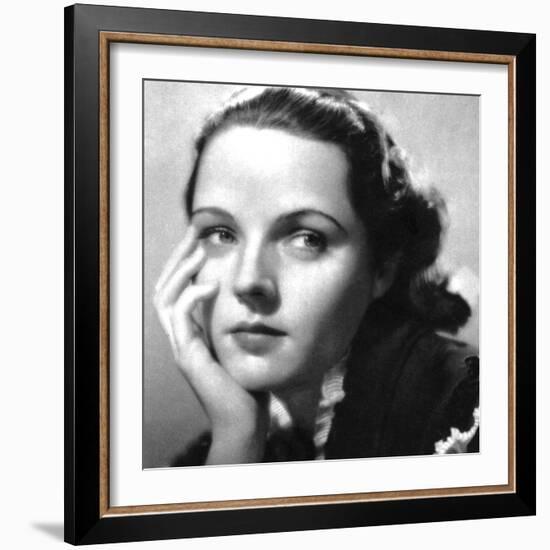 Jane Wyatt, American Actress, 1934-1935-null-Framed Photographic Print