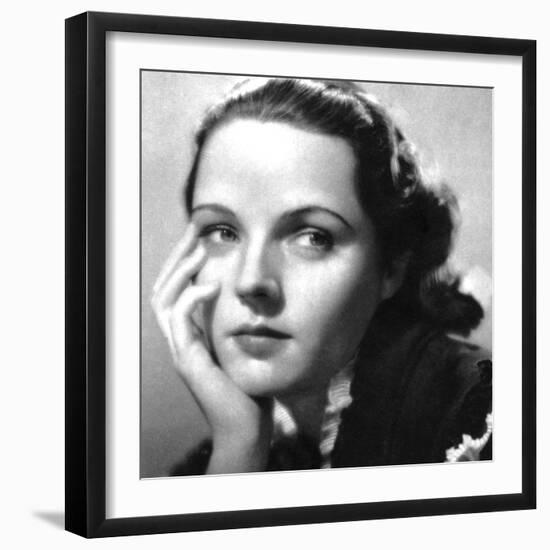 Jane Wyatt, American Actress, 1934-1935-null-Framed Photographic Print