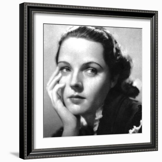 Jane Wyatt, American Actress, 1934-1935-null-Framed Photographic Print