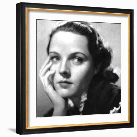 Jane Wyatt, American Actress, 1934-1935-null-Framed Photographic Print