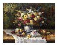 Classical Flower Arrangement-Janek-Mounted Art Print