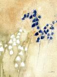 Floral with Bluebells and Snowdrops No. 1-Janel Bragg-Art Print