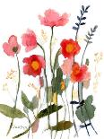 Floral with Wild Roses No. 2-Janel Bragg-Art Print
