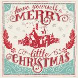 Merry Little Christmas V-Janelle Penner-Art Print