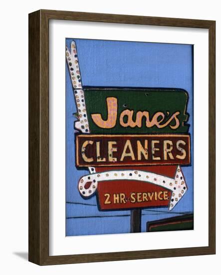 Janes's Cleaners, 2006-Peter Wilson-Framed Giclee Print