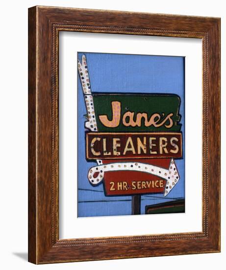 Janes's Cleaners, 2006-Peter Wilson-Framed Giclee Print