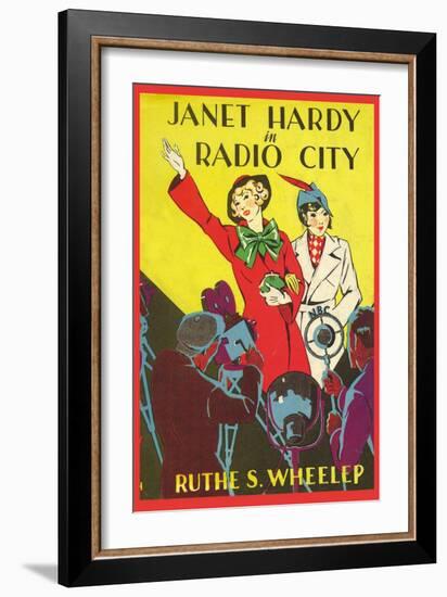 Janet Hardy in Radio City-null-Framed Premium Giclee Print