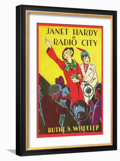 Janet Hardy in Radio City-null-Framed Premium Giclee Print