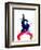 Janet Jackson Watercolor-Lana Feldman-Framed Premium Giclee Print