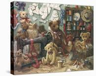 Teddy Bear Christmas-Janet Kruskamp-Art Print