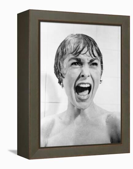 Janet Leigh. 1960 "Psycho" Directed by Alfred Hitchcock-null-Framed Premier Image Canvas