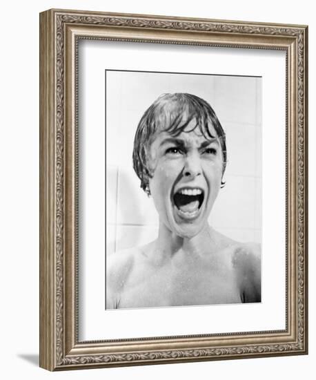 Janet Leigh. 1960 "Psycho" Directed by Alfred Hitchcock-null-Framed Photographic Print