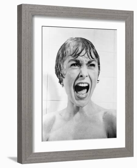 Janet Leigh. 1960 "Psycho" Directed by Alfred Hitchcock-null-Framed Photographic Print