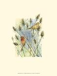 Chickadees and Pussy Willow-Janet Mandel-Art Print