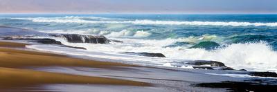 Skeleton Coast, Namibia. Land Rover Venturing Out over the Sand Dunes-Janet Muir-Photographic Print