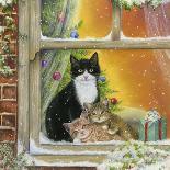 Christmas Donkies-Janet Pidoux-Giclee Print