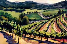 Riesling Vines-Janet Vanderhoof-Premier Image Canvas