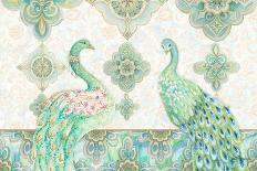 Emerald Peacock I-Janice Gaynor-Art Print