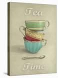 Vintage Tea I-Janie Secker-Stretched Canvas